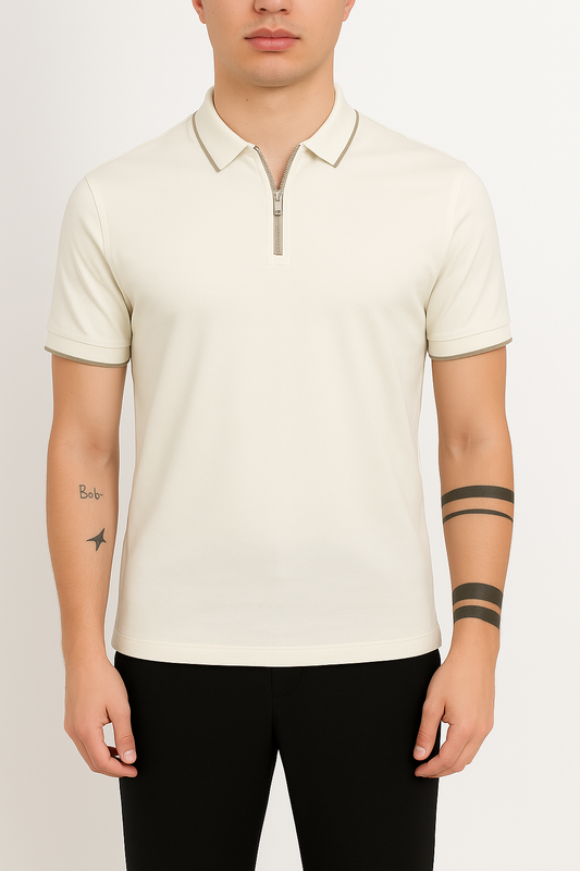 NEXT HALF ZIPER POLO
