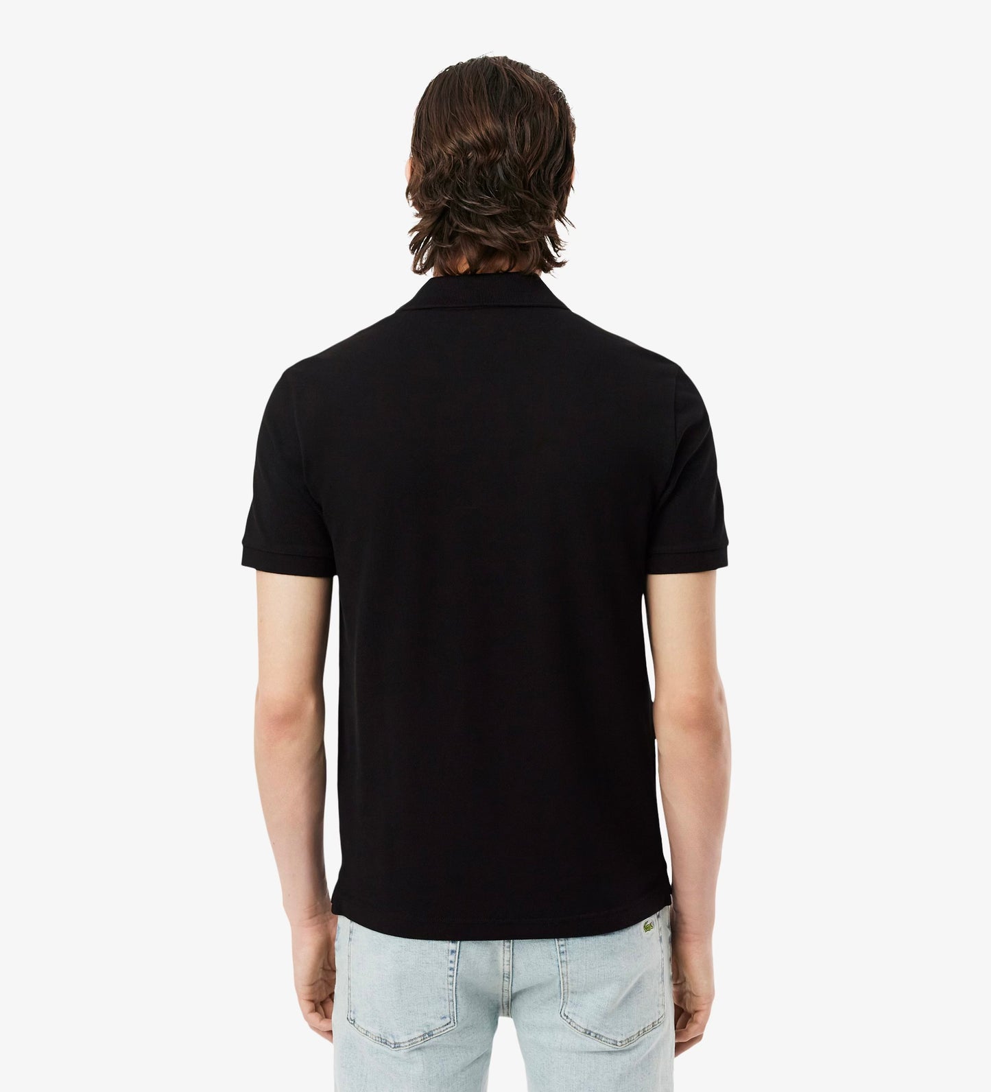 Lacoste Classic Fit Piqué Polo Shirt Black