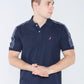 Nautica Navy Blue Men's Polo Neck T-Shirt