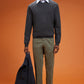 Doppel Ganger Men's classic twill chinos in a perfect fit