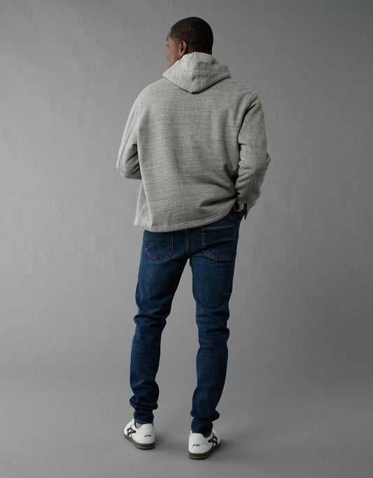 American Eagle Men Blue AirFlex+ Athletic Slim Jeans