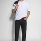 AMERICAN EAGLE MEN GREY AIRFLEX+ ATHLETIC SLIM JEAN