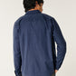 Hollister LONG-SLEEVE OXFORD SHIRT Navy