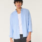Hollister LONG-SLEEVE OXFORD SHIRT Light Blue