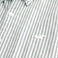 Hollister LONG-SLEEVE OXFORD SHIRT Teal Gray Stripe