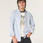 Hollister LONG-SLEEVE OXFORD SHIRT Blue Stripe