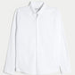 Hollister LONG-SLEEVE OXFORD SHIRT White