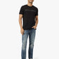 Armani Exchange Men's Crew Neck Cotton Jersey Logo Chest Stripe Tee
