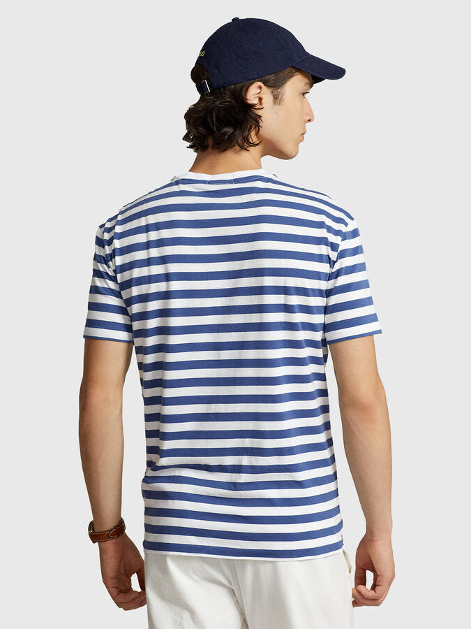 Ralph Lauren Small Pony Stripe T.Shirt (Custom SlimFit)
