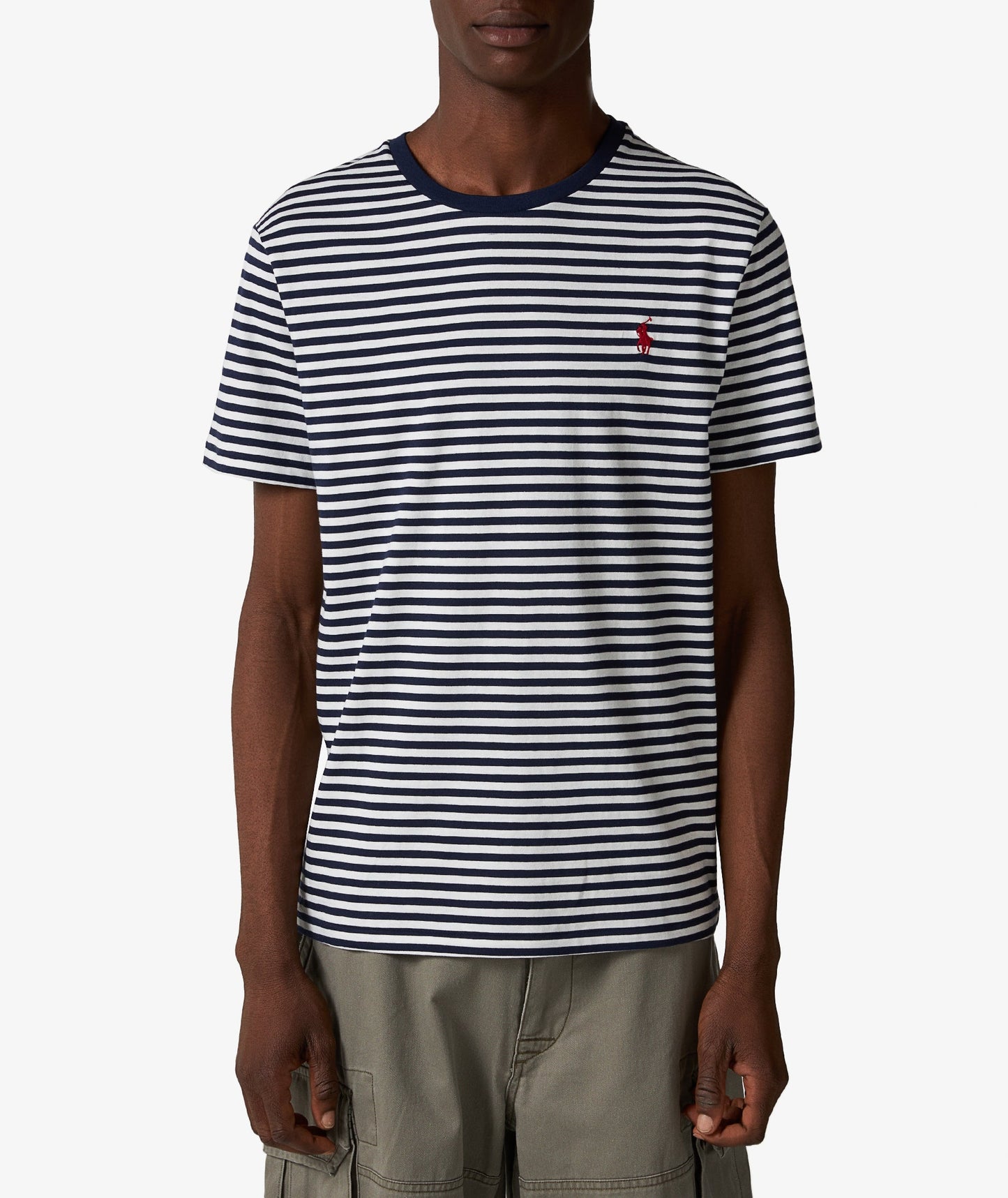 Ralph Lauren Small Pony Stripe T.Shirt (Custom SlimFit)