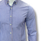 Zara Button Down Stripe Shirt Slim Fit