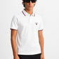 GANT PIQUE POLO WHITE