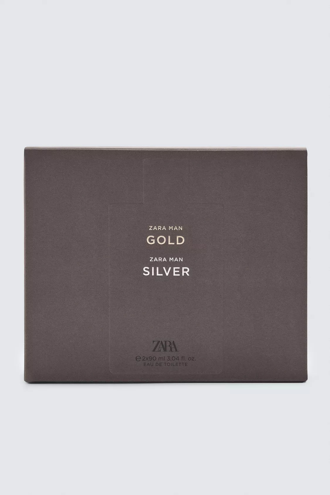 ZARA SILVER + GOLD EDT 2 X 90 ML (3.4 FL. OZ