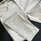 MASSIMO DUTTI SLIM FIT BEIDGE COTTON JEANS