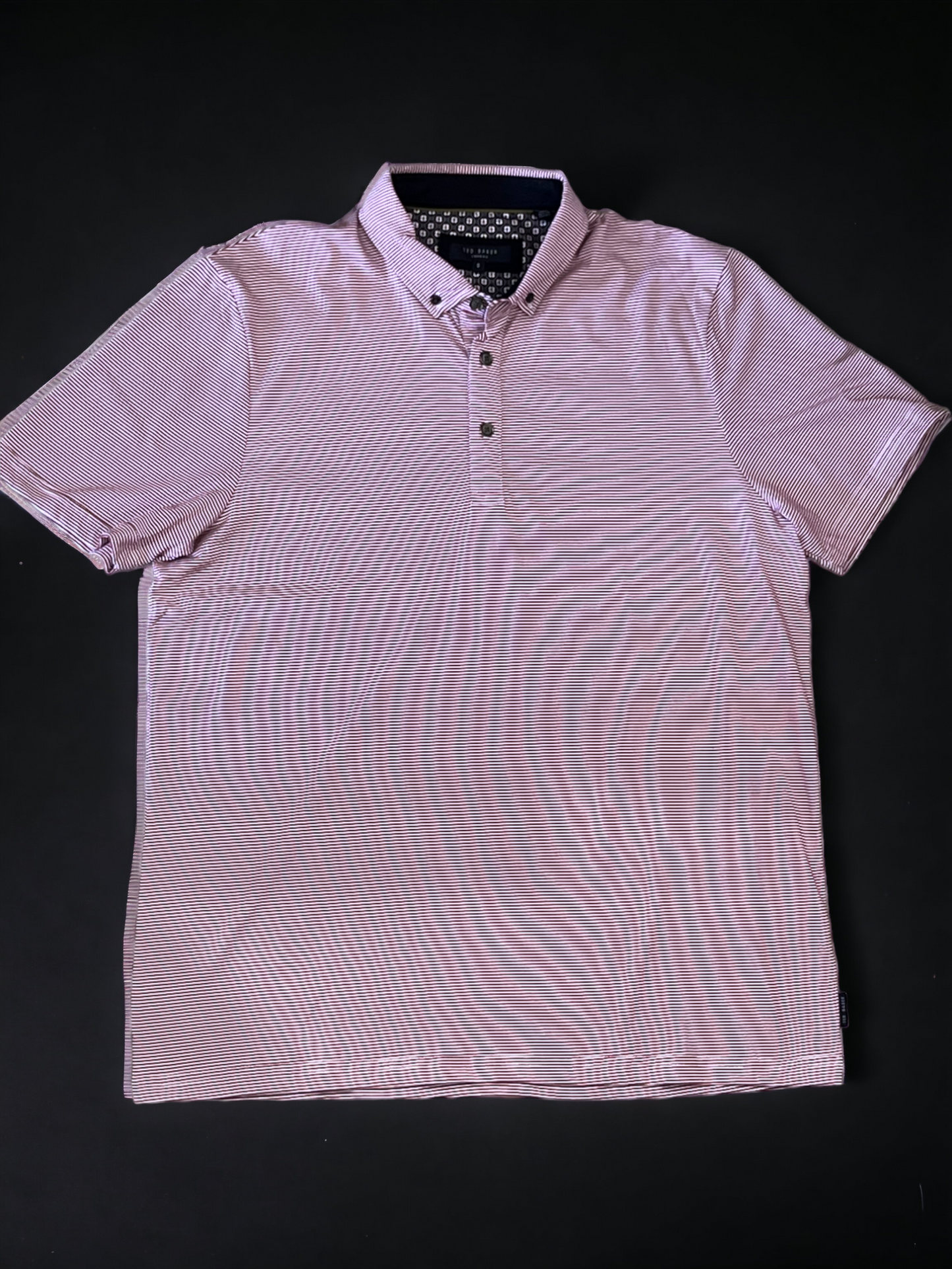 Ted Baker London Red Stripe Polo