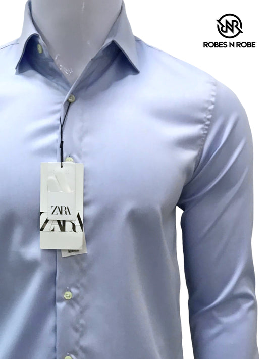 ZARA PLAIN SHIRT SLIM FIT