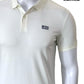 HUGO BOSS PIMA COTTON POLO - WHITE