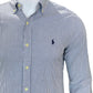 RALPH LAUREN BUTTON DOWN  SLIM-FIT STRIPE SHIRT