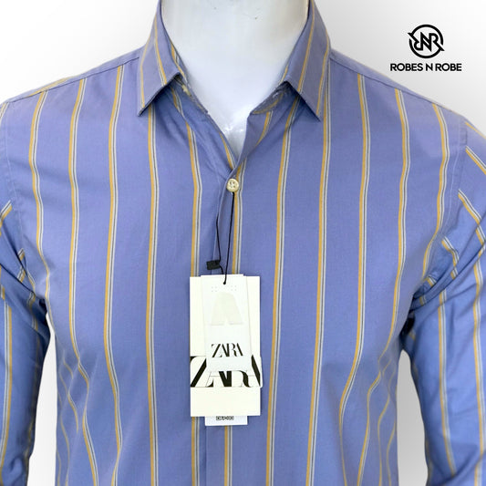 ZARA MAN STRIPE SHIRT SLIM FIT