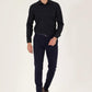 Pierre Cardin Men's Regular black Shirt