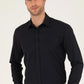 Pierre Cardin Men's Regular black Shirt