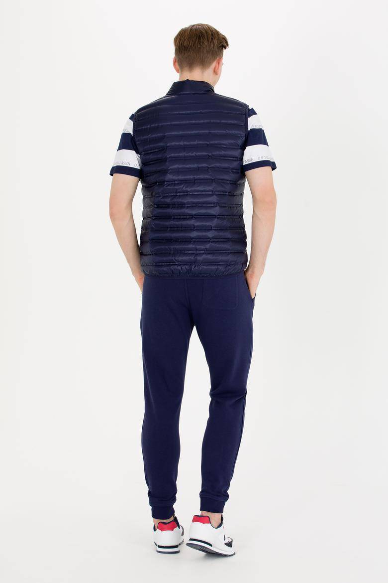 USPA MEN'S NAVY BLUE JOGGER TROUSERS