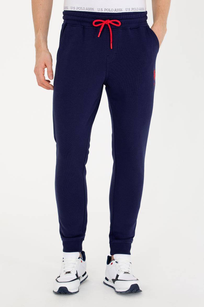 USPA MEN'S NAVY BLUE JOGGER TROUSERS