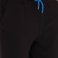 USPA MEN'S BLACK JOGGER TROUSERS