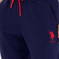 USPA MEN'S NAVY BLUE JOGGER TROUSERS