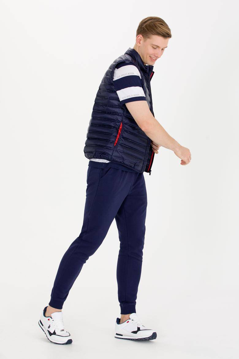 USPA MEN'S NAVY BLUE JOGGER TROUSERS