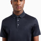 Emporio Armani blend jersey polo shirt NAVY BLUE