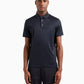 Emporio Armani blend jersey polo shirt NAVY BLUE