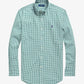 RALPH  LAUREN GINGHAM CHECK GREEN