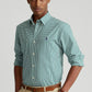 RALPH  LAUREN GINGHAM CHECK GREEN