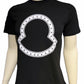 MONCLER CREW NECK T-SHIRT - BLACK
