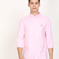 TOMMY HILFIGER OXFORD COTTON SOLID PINK - SHIRT