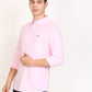 TOMMY HILFIGER OXFORD COTTON SOLID PINK - SHIRT