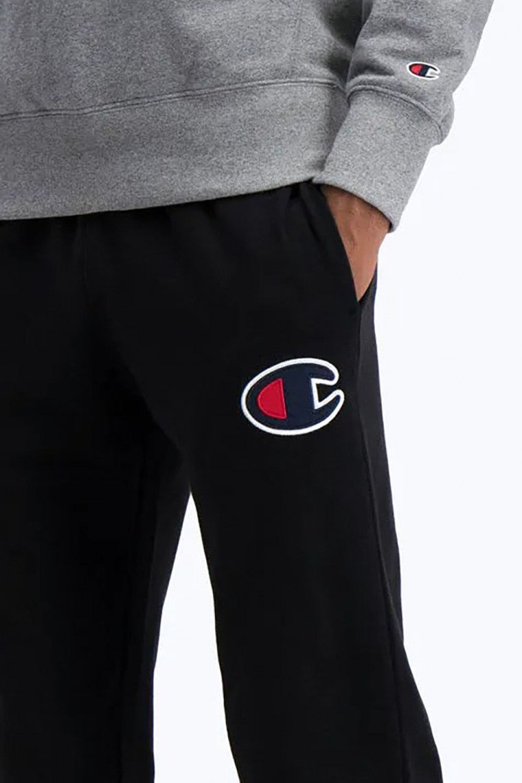 CHAMPION Reverse Weave Big C Chenille Logo Gray Mens Sweatpants