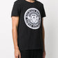 BALMAIN BLACK COIN LOGO T-SHIRT