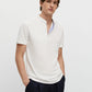 MASSIMO DUTTI POLO STAND UP COLLAR T-SHIRT