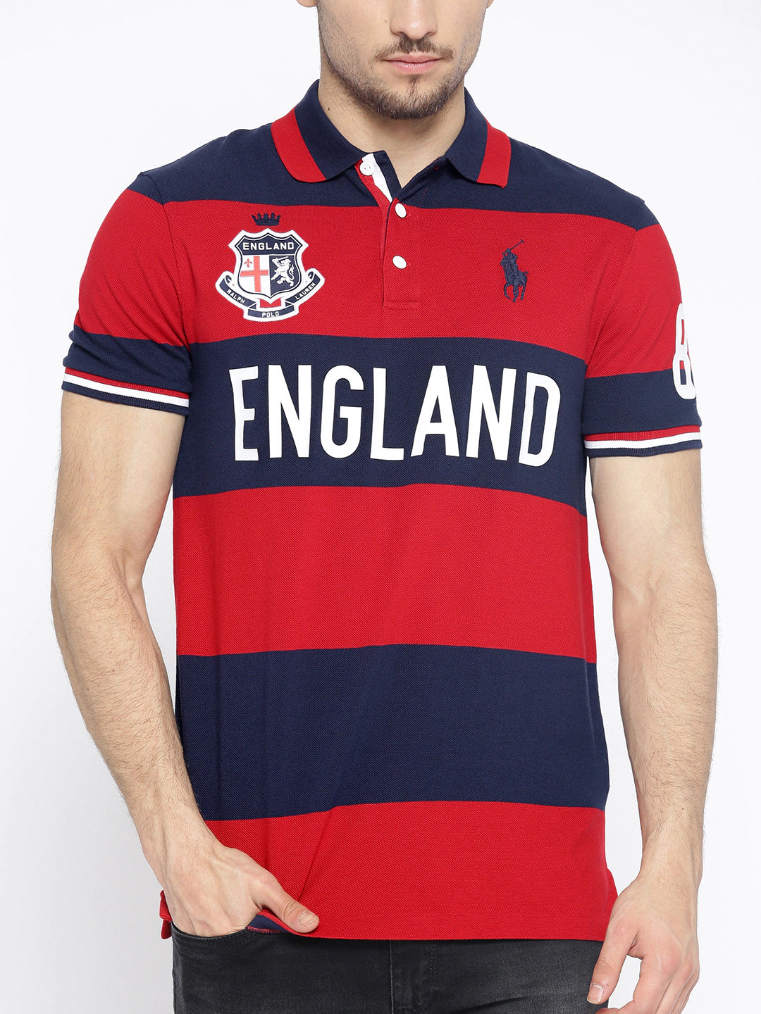 RALPH LAUREN ENGLAND COUNTRY POLO CUSTOM SLIM FIT