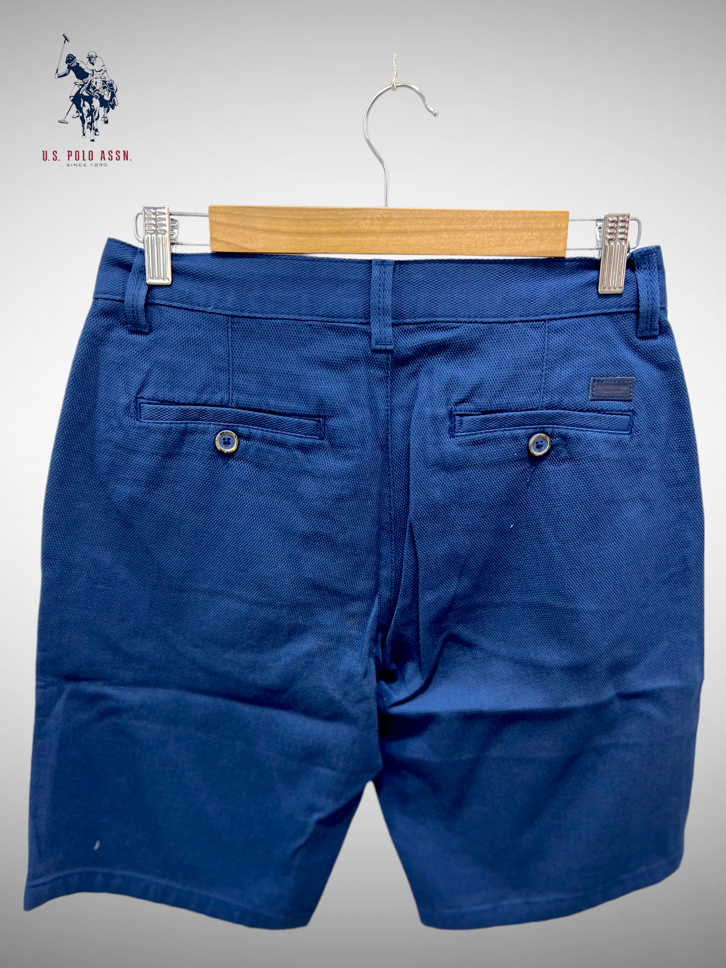 U.S.POLO.ASSAN NAVY BLUE CHINO SHORT