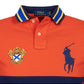 RALPH LAUREN CLASSIC FIT BIG PONY ORANGE POLO